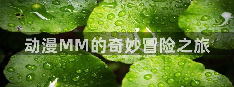 动漫电影里番：动漫MM的奇妙冒险之旅
