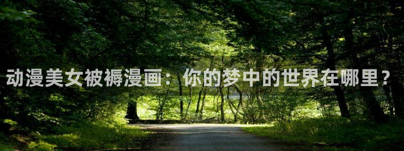 最新里番：动漫美女被褥漫画：你的梦中的世界在哪里？