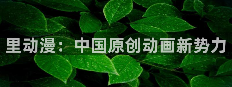 全彩漫画acg里番库：里动漫：中国原创动画新势力